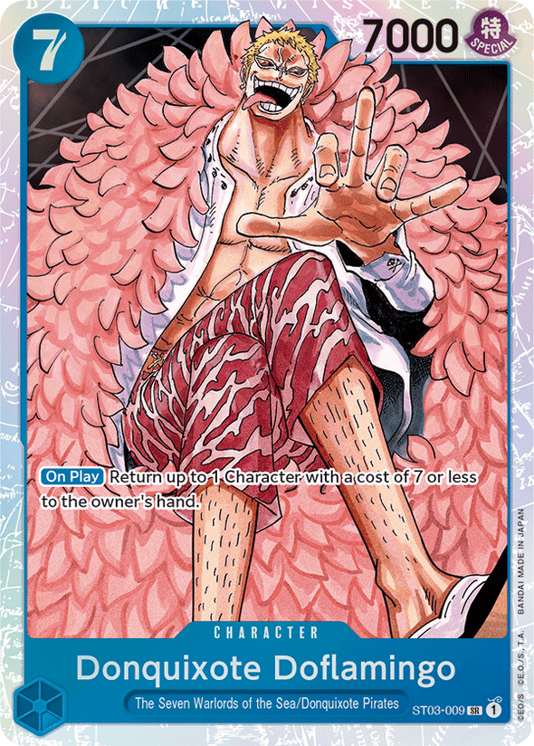 Donquixote Doflamingo (Revision Pack 2023) - ST03-009 - Super Rare available at 401 Games Canada