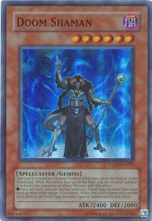 Doom Shaman - TAEV-EN025 - Super Rare - Unlimited available at 401 Games Canada