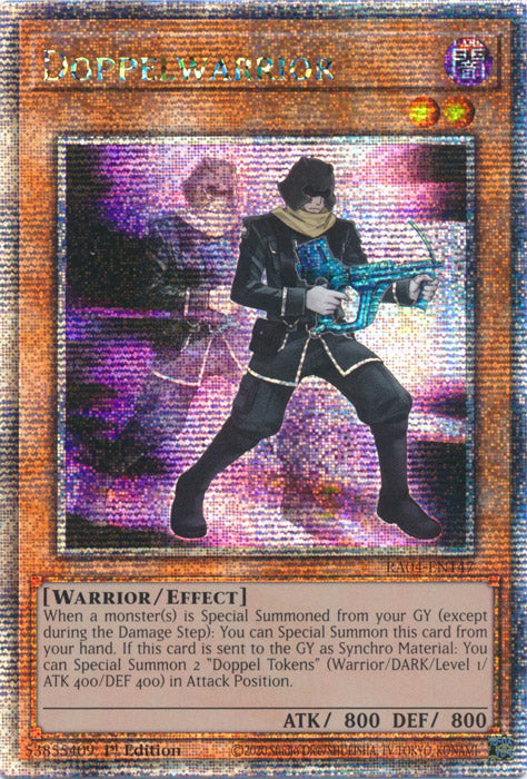 Doppelwarrior - RA04-EN147 - Quarter Century Secret Rare - 1st Edition
