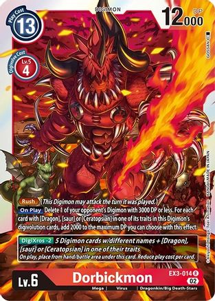 Dorbickmon (Revision Pack) - EX3-014 - Rare available at 401 Games Canada