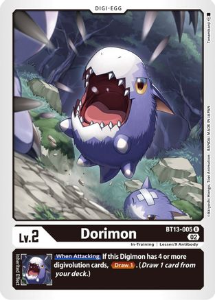 Dorimon - BT13-005 - Uncommon available at 401 Games Canada