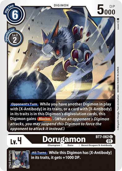 Dorugamon - BT7-062 - Common available at 401 Games Canada