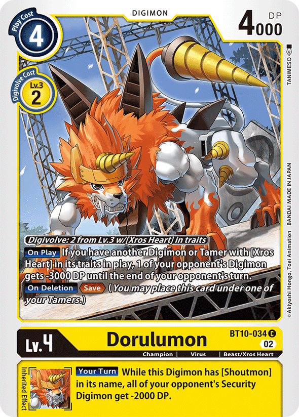 Dorulumon - BT10-034 - Common available at 401 Games Canada