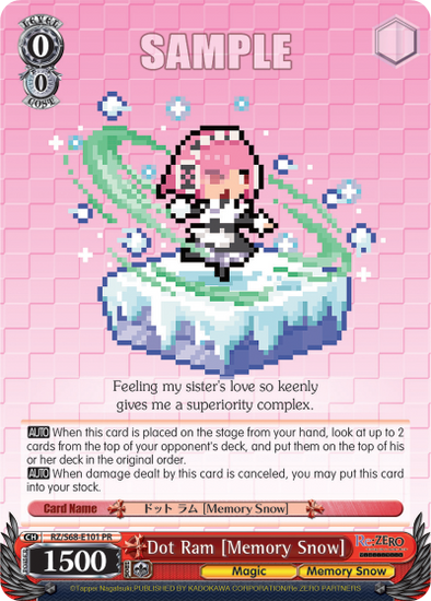 Dot Ram [Memory Snow] - RZ/S68-E101 - Promo available at 401 Games Canada