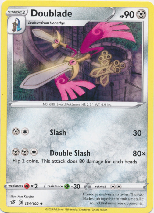 Doublade - 134/192 - Uncommon available at 401 Games Canada