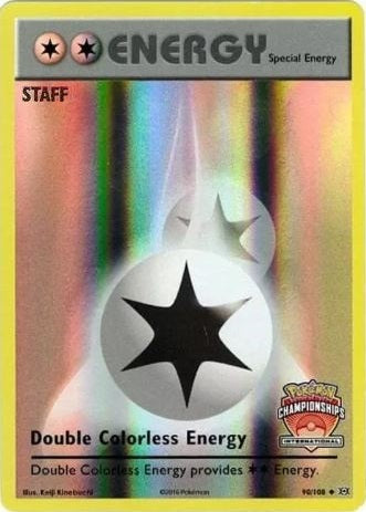 Double Colorless Energy - 90/108 - Promo (Staff International Championships 2017) available at 401 Games Canada