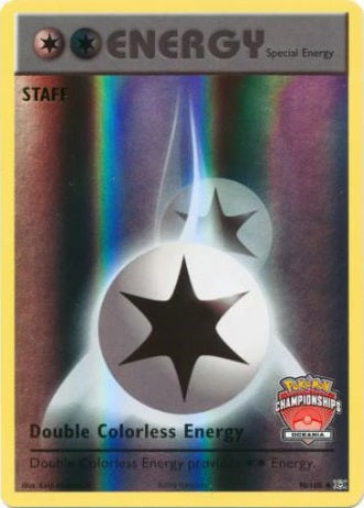 Double Colorless Energy - 90/108 - Promo (Staff Oceania Championships 2017) available at 401 Games Canada