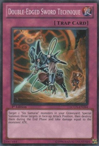 Double-Edged Sword Technique - LCGX-EN264 - Common - 1st Edition available at 401 Games Canada