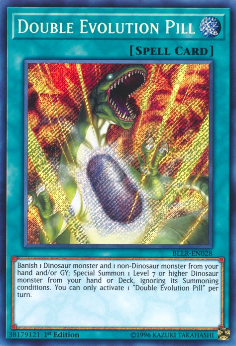 Double Evolution Pill - BLLR-EN028 - Secret Rare - 1st Edition available at 401 Games Canada