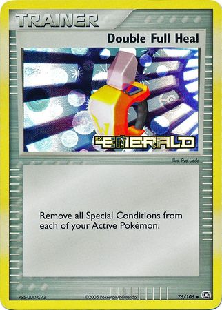 Double Full Heal - 76/106 - Uncommon - Reverse Holo available at 401 Games Canada