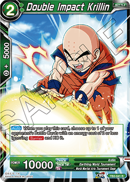 Double Impact Krillin - TB2-041 - Rare available at 401 Games Canada