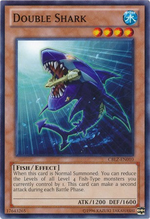 Double Shark - CBLZ-EN010 - Common - Unlimited available at 401 Games Canada