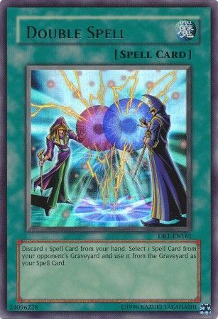 Double Spell - DR1-EN161 - Ultra Rare available at 401 Games Canada