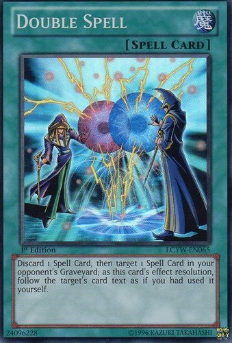 Double Spell - LCYW-EN065 - Super Rare - 1st Edition available at 401 Games Canada