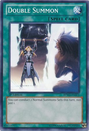 Double Summon - BPW2-EN075 - Common - 1st Edition available at 401 Games Canada