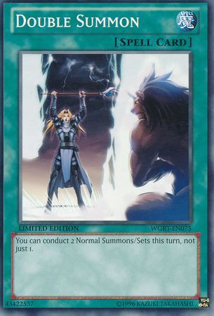 Double Summon - WGRT-EN075 - Common - Limited Edition available at 401 Games Canada