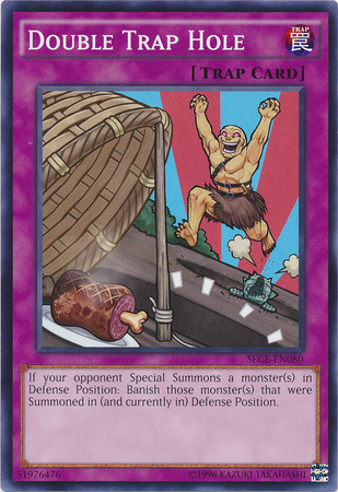 Double Trap Hole - SECE-EN080 - Common - Unlimited available at 401 Games Canada