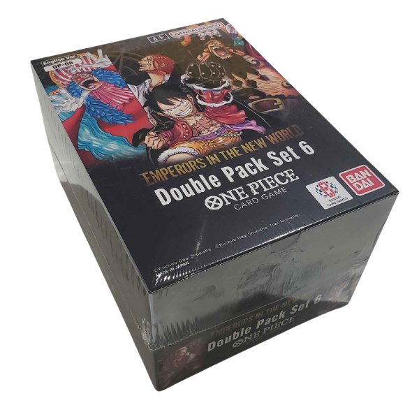 401 Games Canada - One Piece Card Game - Emperors in the New World - Double Pack Set - Vol.6 - Display 401 Games Canada - One Piece Card Game - Emperors in the New World - Double Pack Set - Vol.6 - Display