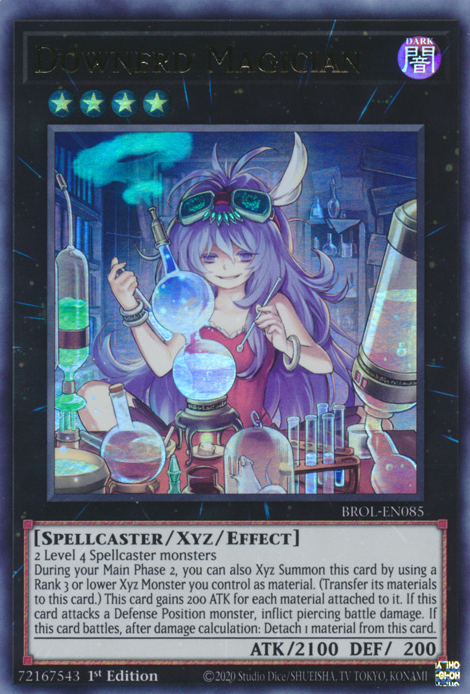 Downerd Magician - BROL-EN085 - Ultra Rare - 1st Edition available at 401 Games Canada