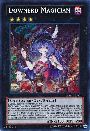Downerd Magician - LVAL-EN057 - Secret Rare - Unlimited available at 401 Games Canada