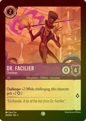 Dr. Facilier (Charlatan) - 38/204 - Common (Foil) available at 401 Games Canada