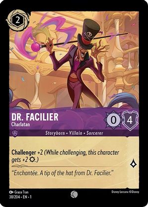 Dr. Facilier (Charlatan) - 38/204 - Common available at 401 Games Canada