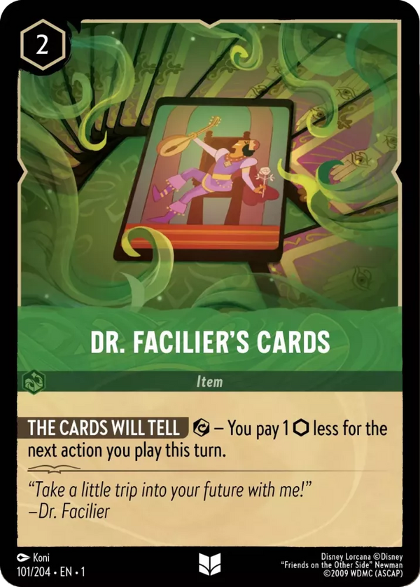 Dr. Facilier's Cards - 101/204 - Uncommon available at 401 Games Canada