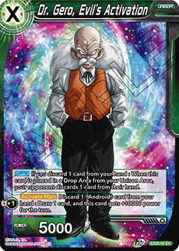 Dr. Gero, Evil's Activation - EX20-02 - Expansion Rare available at 401 Games Canada