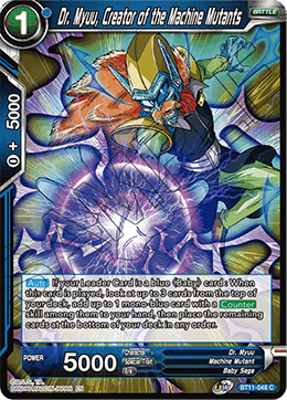 Dr. Myuu, Creator of the Machine Mutants - BT11-048 - Common (FOIL) (Reprint) available at 401 Games Canada