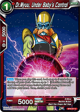 Dr. Myuu, Under Baby's Control - BT3-017 - Common available at 401 Games Canada