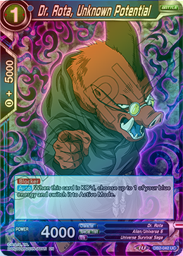 Dr. Rota, Unknown Potential - DB2-042 - Uncommon (Foil) available at 401 Games Canada