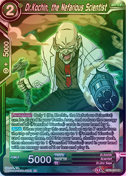 Dr.Kochin, the Nefarious Scientist - BT8-057 - Common (FOIL) available at 401 Games Canada