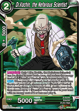 Dr.Kochin, the Nefarious Scientist - BT8-057 - Common available at 401 Games Canada