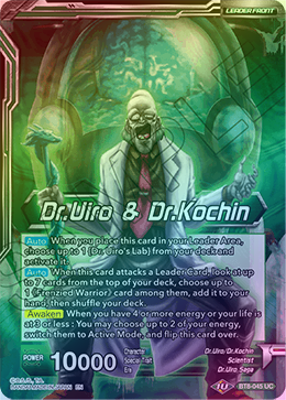 Dr.Uiro & Dr.Kochin // Dr.Uiro, the Evil Scientist - BT8-045 - Uncommon (FOIL) available at 401 Games Canada