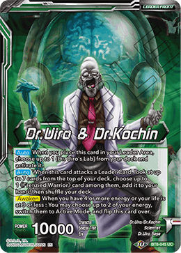 Dr.Uiro & Dr.Kochin // Dr.Uiro, the Evil Scientist - BT8-045 - Uncommon available at 401 Games Canada