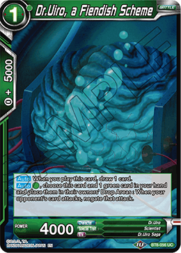 Dr.Uiro, a Fiendish Scheme - BT8-056 - Uncommon available at 401 Games Canada