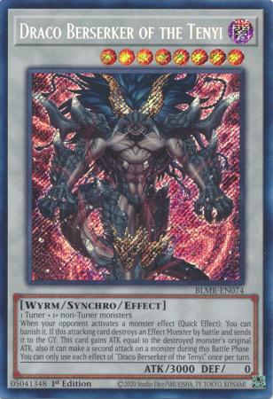 Draco Berserker of the Tenyi - BLMR-EN074 - Secret Rare - 1st Edition available at 401 Games Canada