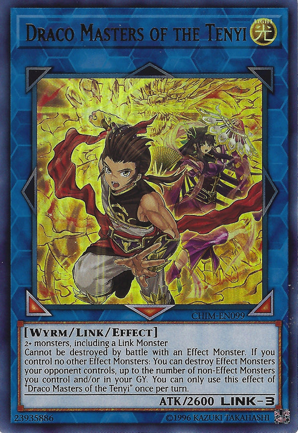 Draco Masters of the Tenyi - CHIM-EN099 - Ultra Rare - Unlimited available at 401 Games Canada