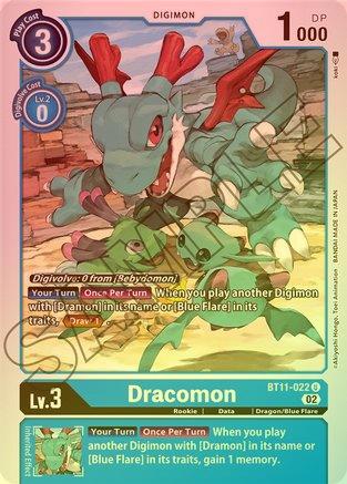 Dracomon (Foil) - BT11-022 - Uncommon available at 401 Games Canada