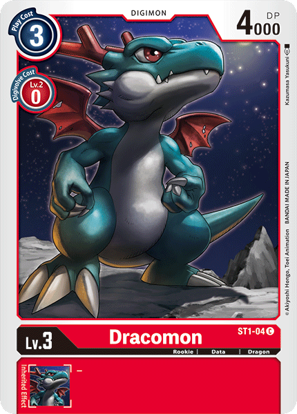 Dracomon - ST1-04 - Common available at 401 Games Canada
