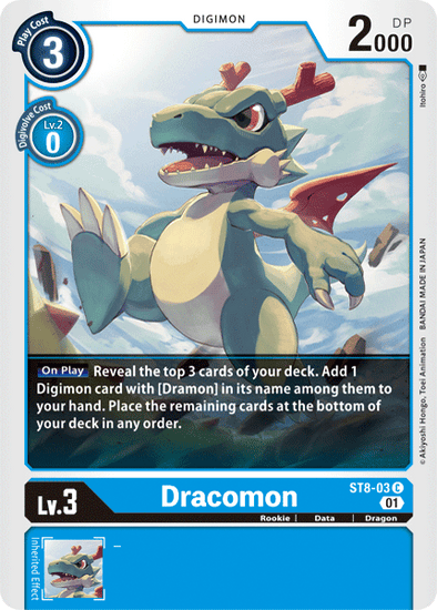 Dracomon - ST8-03 - Common available at 401 Games Canada