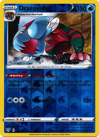 Dracovish - 053/189 - Holo Rare - Reverse Holo available at 401 Games Canada
