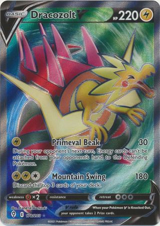 Dracozolt V - 178/203 - Full Art Ultra Rare available at 401 Games Canada