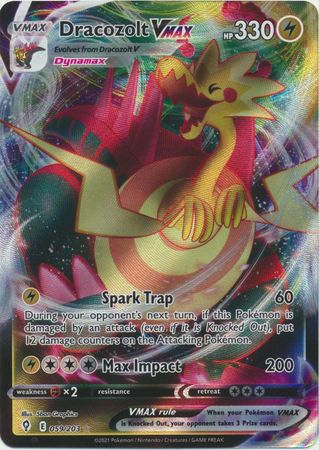 Dracozolt VMAX - 059/203 - Ultra Rare available at 401 Games Canada