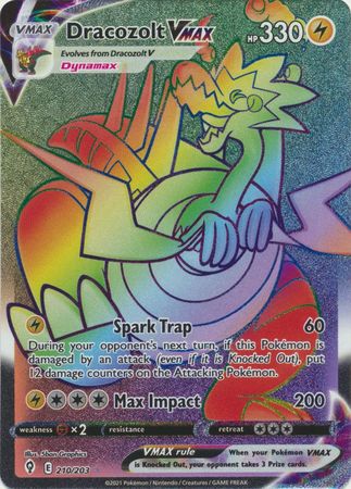 Dracozolt VMAX - 210/203 - Hyper Rare available at 401 Games Canada