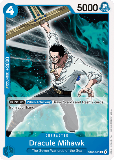 Dracule Mihawk - ST03-005 - Common available at 401 Games Canada