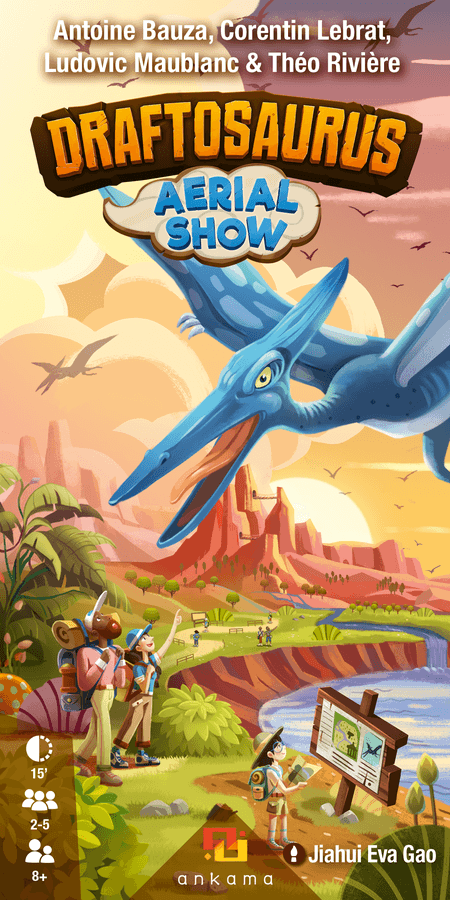 Draftosaurus - Aerial Show available at 401 Games Canada