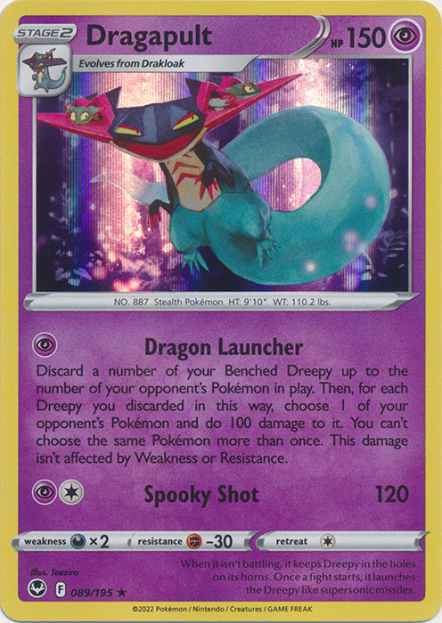 Dragapult - 089/195 - Holo Rare available at 401 Games Canada