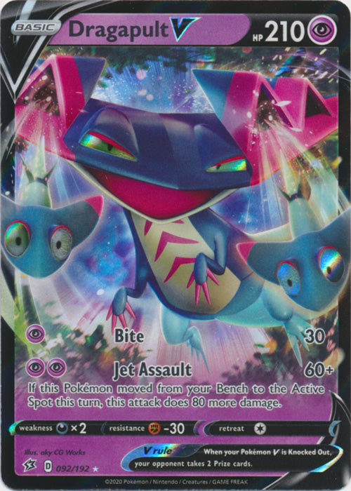 Dragapult V - 092/192 - Ultra Rare available at 401 Games Canada