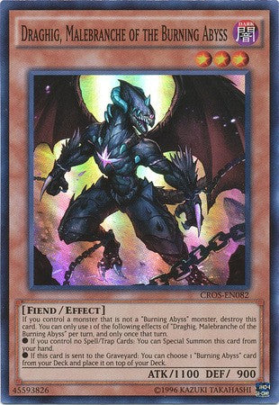Draghig, Malebranche of the Burning Abyss - CROS-EN082 - Super Rare - Unlimited available at 401 Games Canada